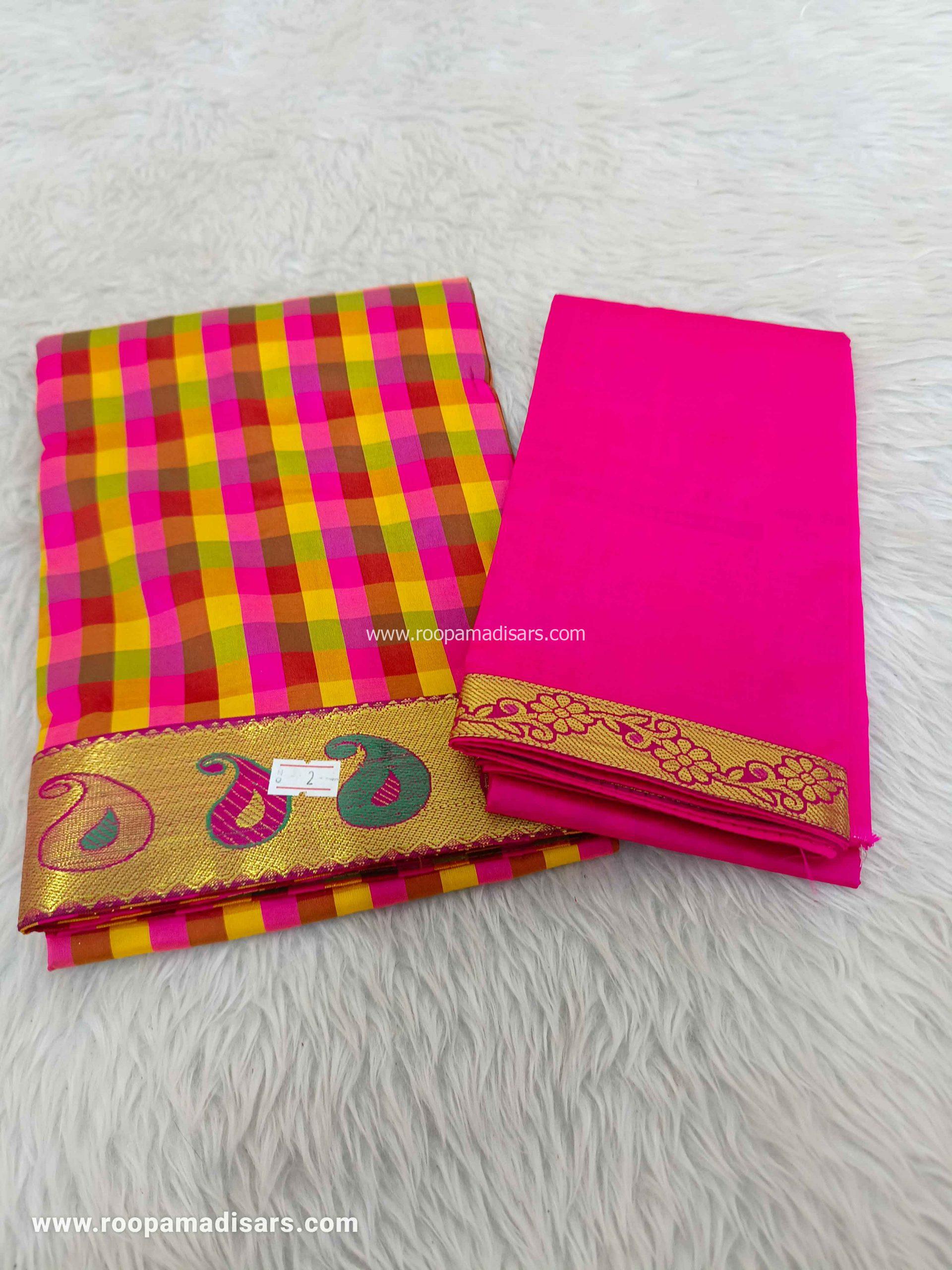 Pattu Pavadai Baby Girls Pavada Sattai-age 2-5