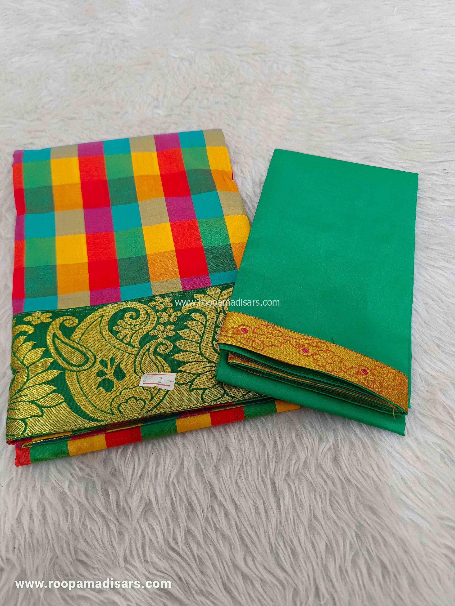 Pattu Pavadai Baby Girls Pavada Sattai-age 2-5