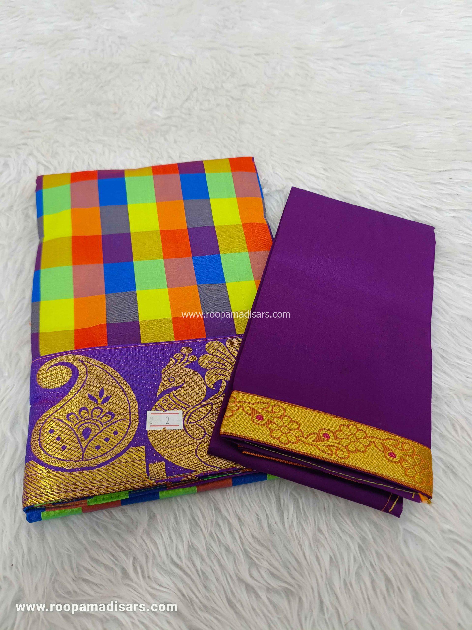 Pattu Pavadai Baby Girls Pavada Sattai-age 2-5