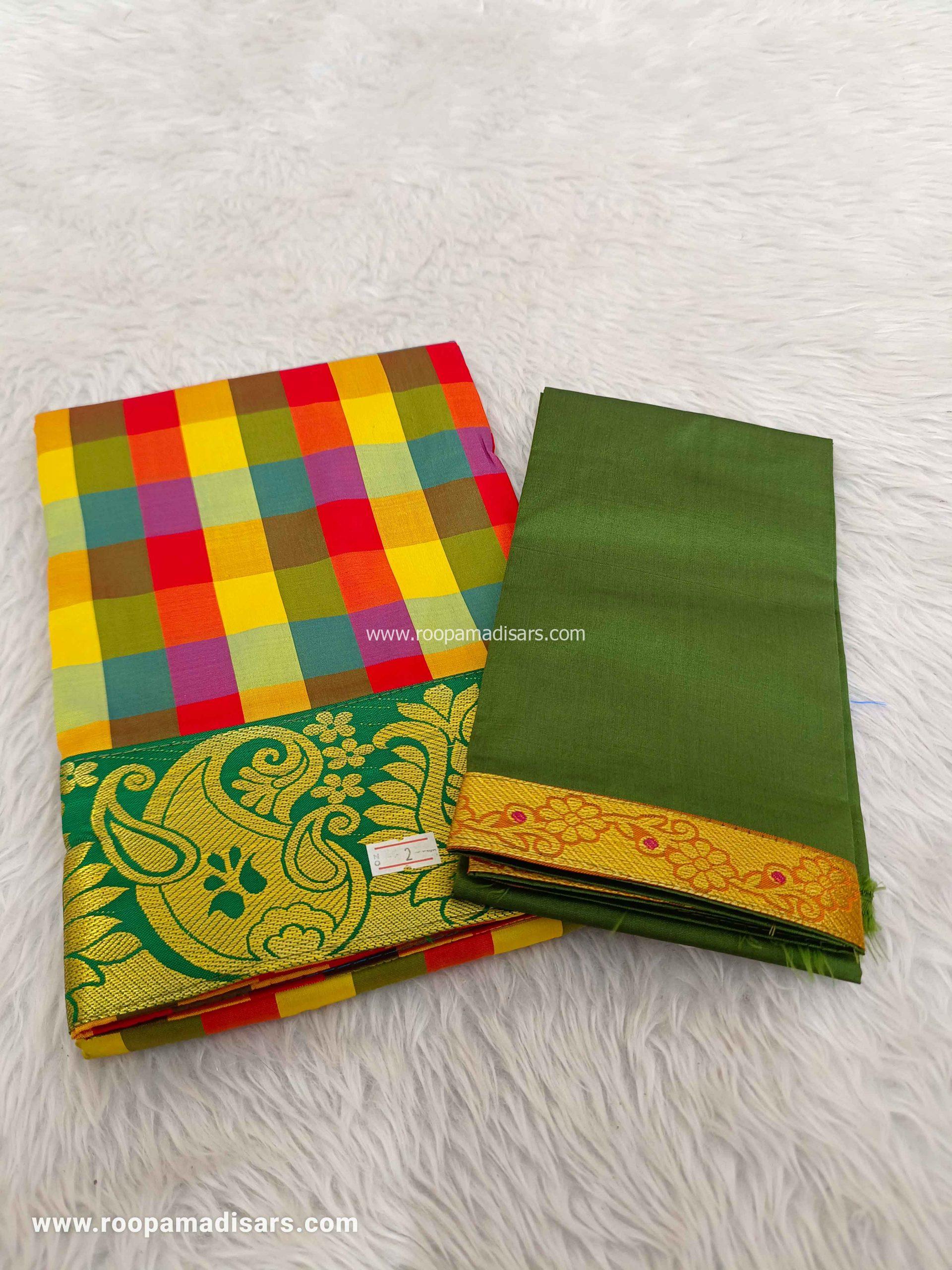 Pattu Pavadai Baby Girls Pavada Sattai-age 2-5