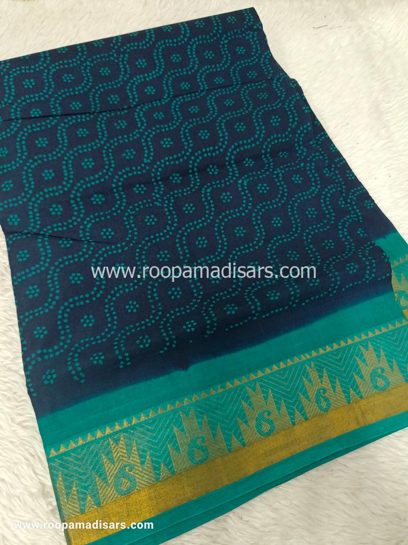 SUNGUDI SAREES -10.5YARDS MADISAR SAREE WITHOUT BLOUSE PIECE