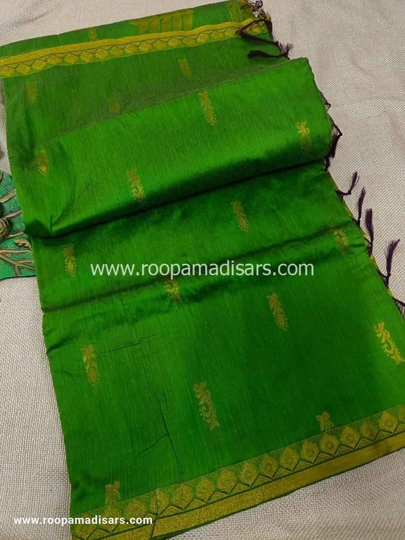 KALYANI SILK READYMADE  -READYMADE MADISAR WITHOUT BLOUSE PIECE - Image 2