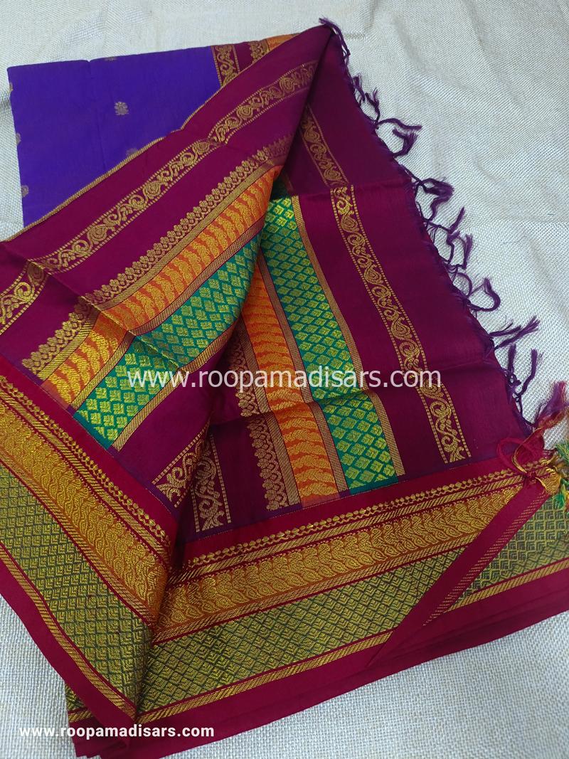 KALYANI SILK READYMADE -READYMADE MADISAR WITHOUT BLOUSE PIECE - Image 2