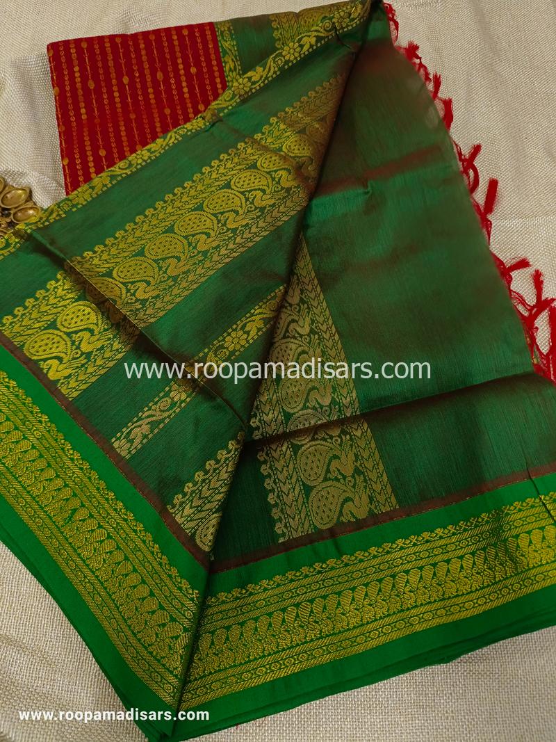 KALYANI SILK READYMADE -READYMADE MADISAR WITHOUT BLOUSE PIECE - Image 2