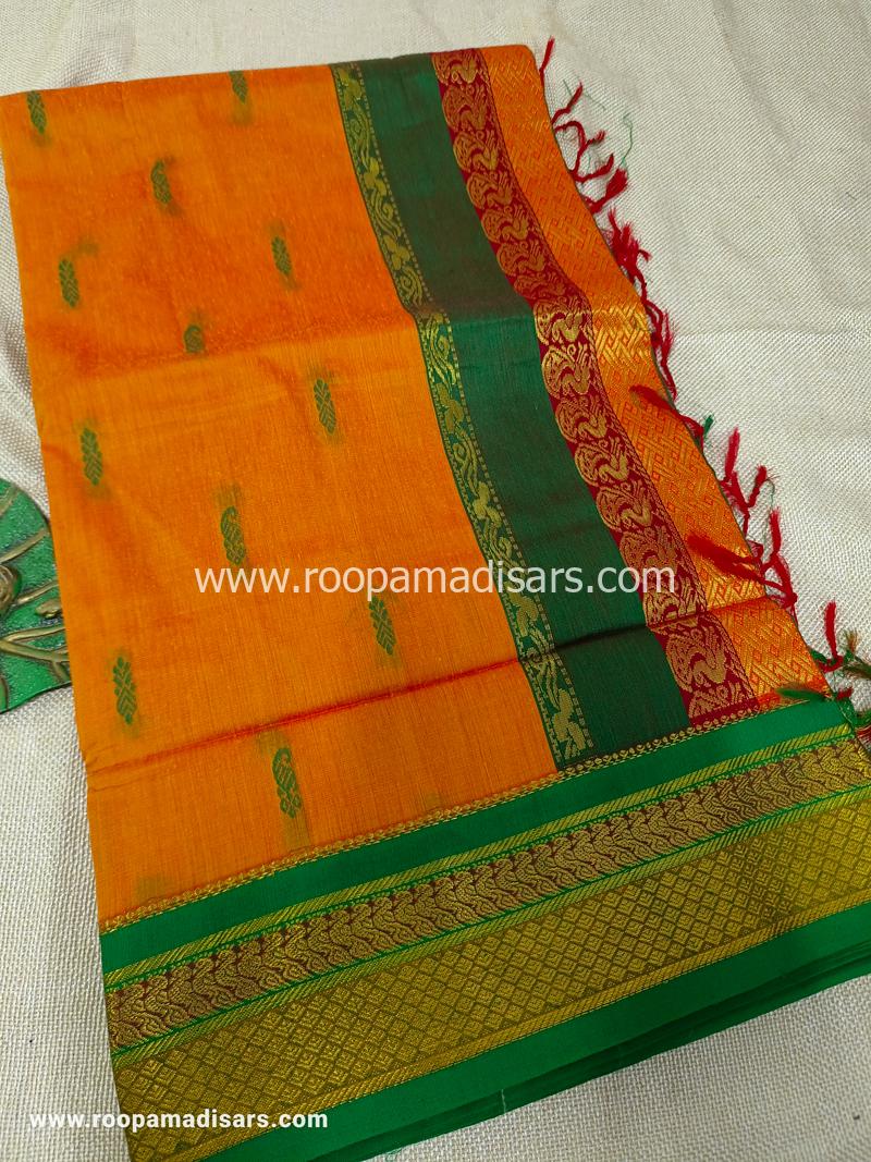 KALYANI SILK READYMADE -READYMADE MADISAR WITHOUT BLOUSE PIECE