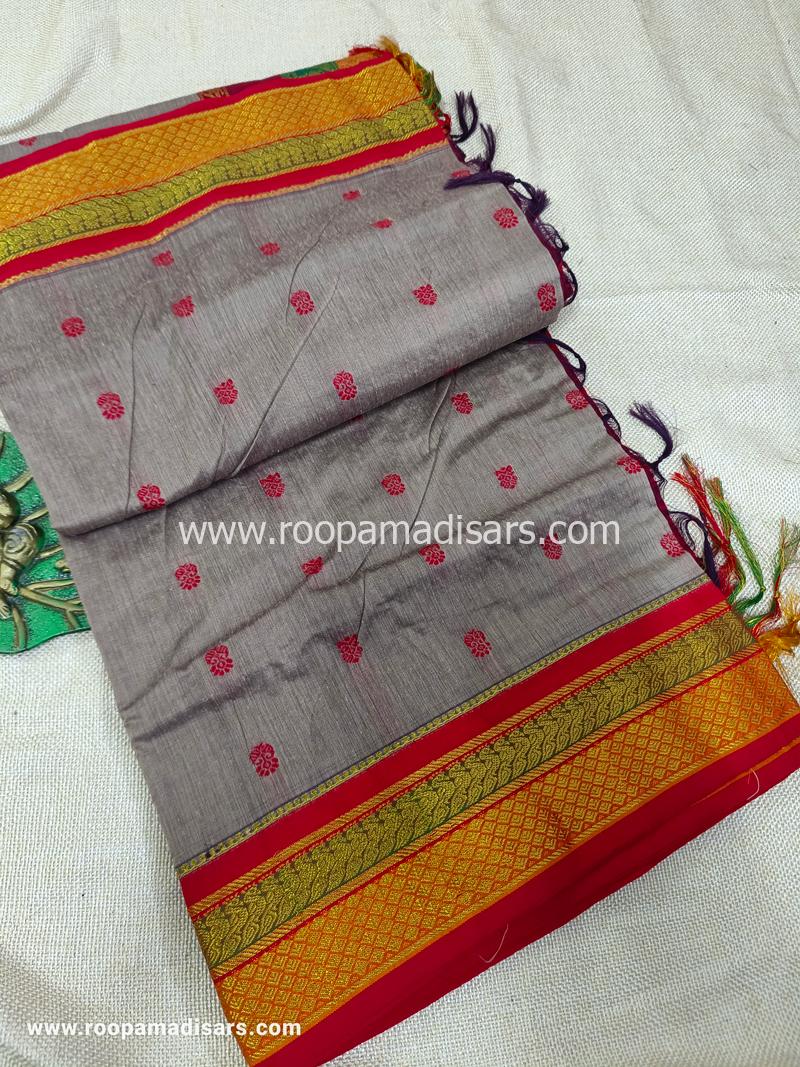 KALYANI SILK READYMADE  -READYMADE MADISAR WITHOUT BLOUSE PIECE - Image 2
