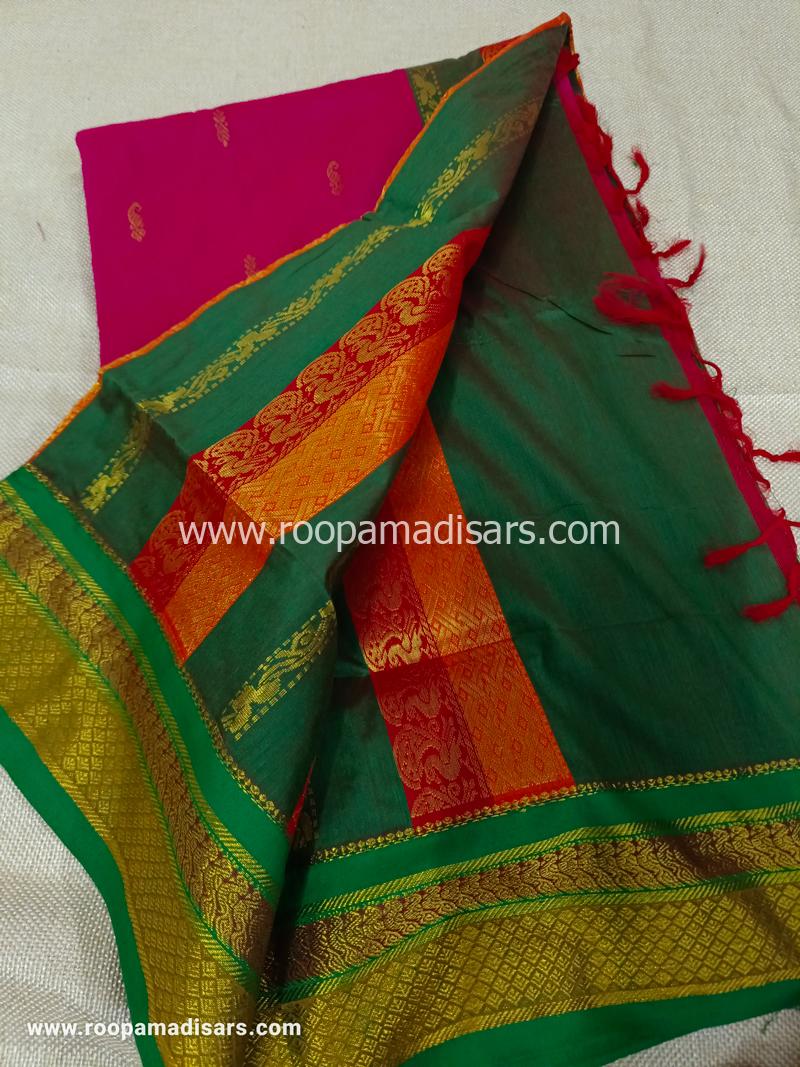 KALYANI SILK READYMADE -READYMADE MADISAR WITHOUT BLOUSE PIECE - Image 3