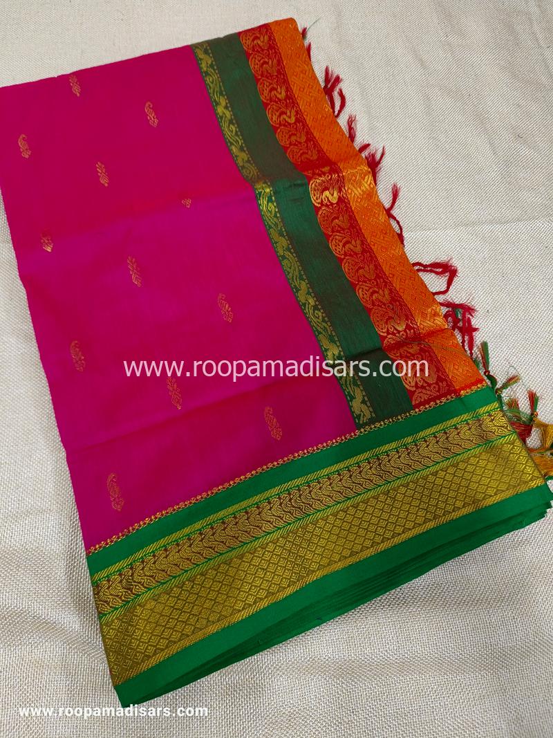 KALYANI SILK READYMADE -READYMADE MADISAR WITHOUT BLOUSE PIECE