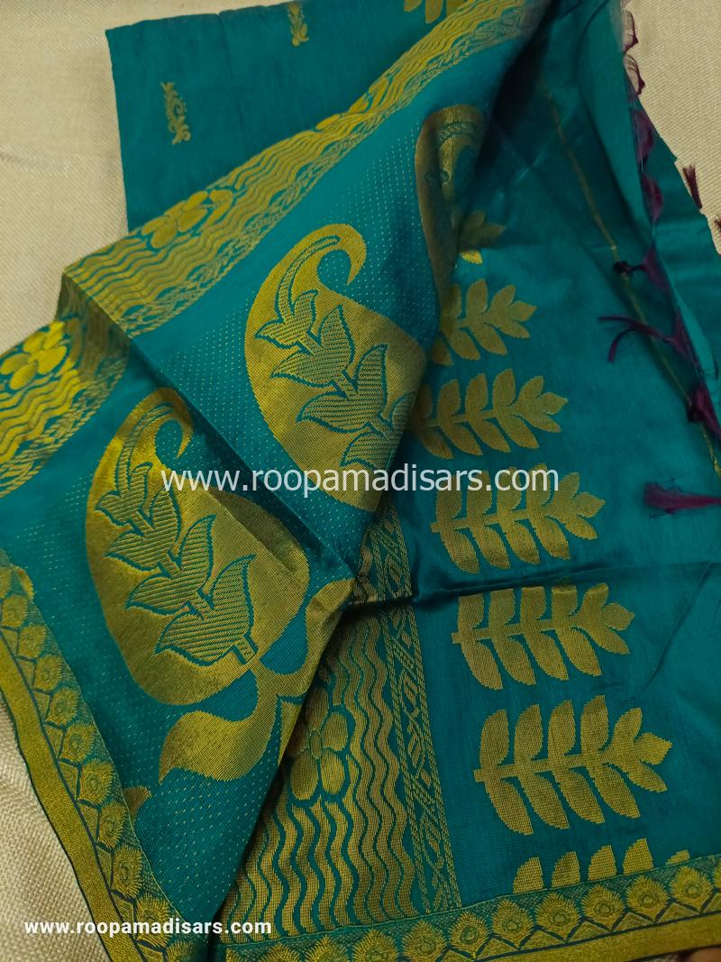 KALYANI SILK READYMADE  -READYMADE MADISAR WITHOUT BLOUSE PIECE - Image 3