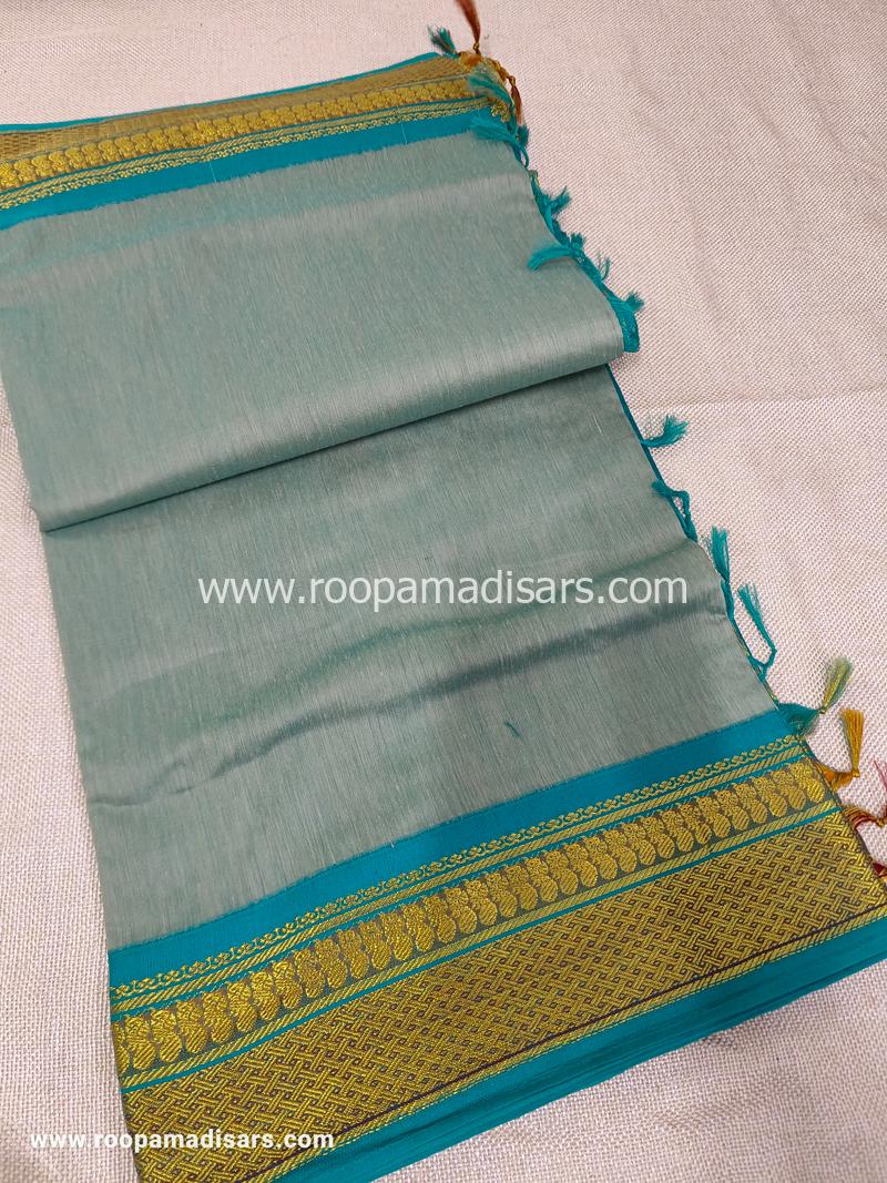 KALYANI SILK READYMADE  -READYMADE MADISAR WITHOUT BLOUSE PIECE - Image 3