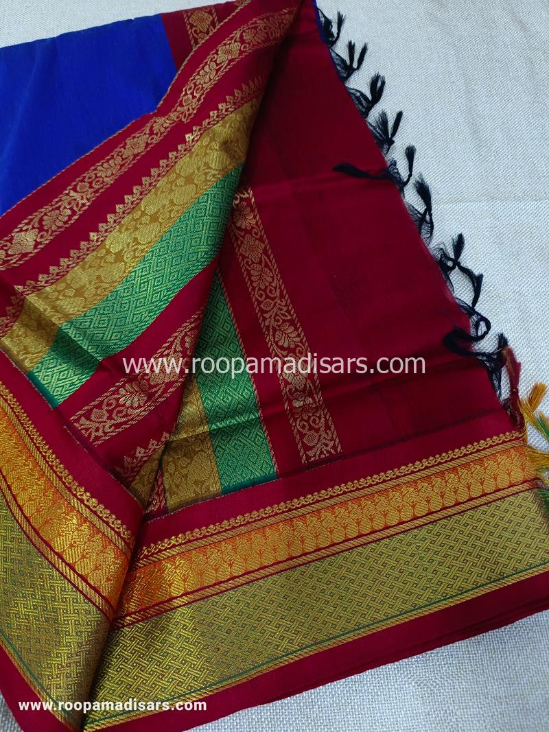 KALYANI SILK READYMADE -READYMADE MADISAR WITHOUT BLOUSE PIECE - Image 2