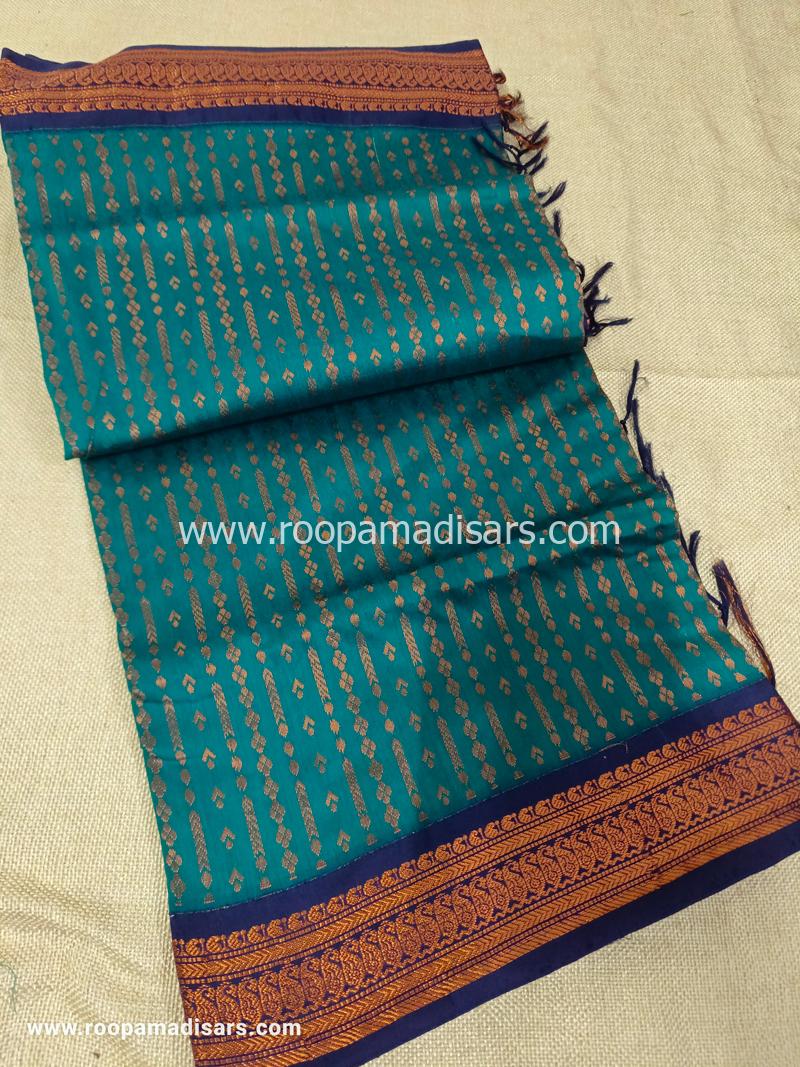 KALYANI SILK READYMADE -READYMADE MADISAR WITHOUT BLOUSE PIECE - Image 2