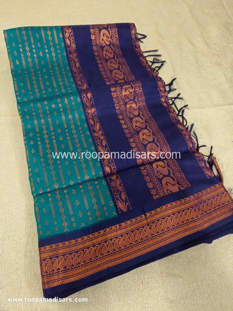 KALYANI SILK READYMADE -READYMADE MADISAR WITHOUT BLOUSE PIECE
