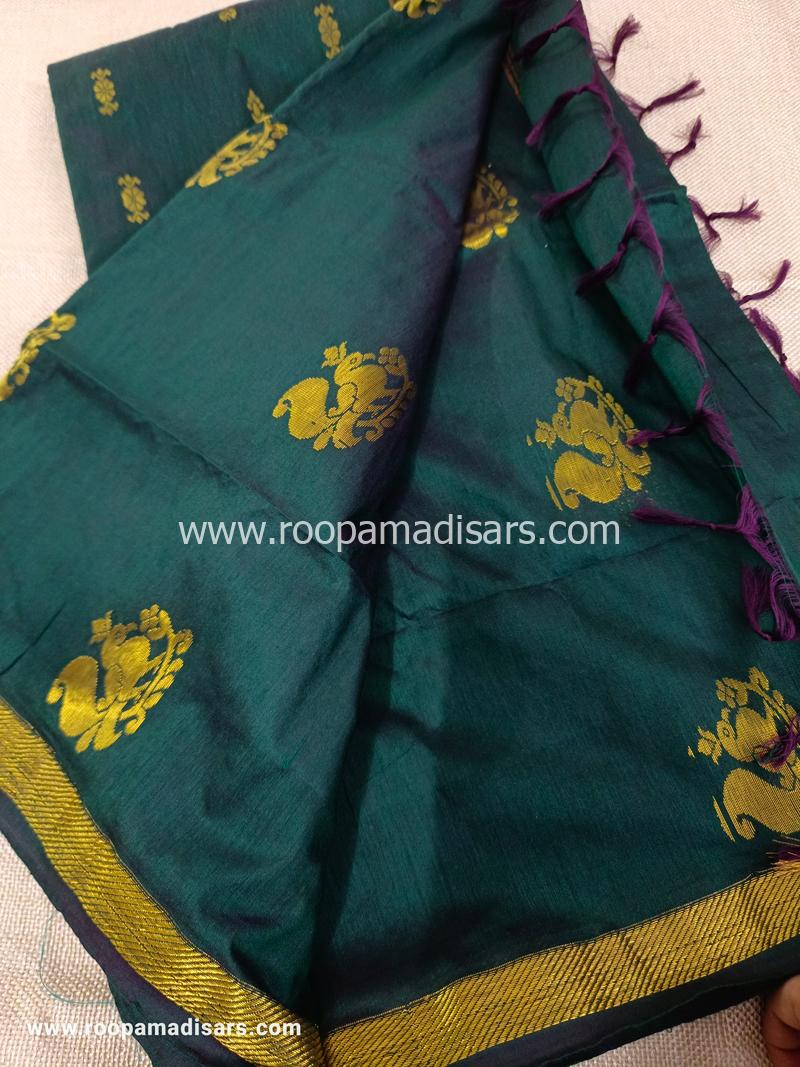 KALYANI SILK READYMADE  -READYMADE MADISAR WITHOUT BLOUSE PIECE - Image 2