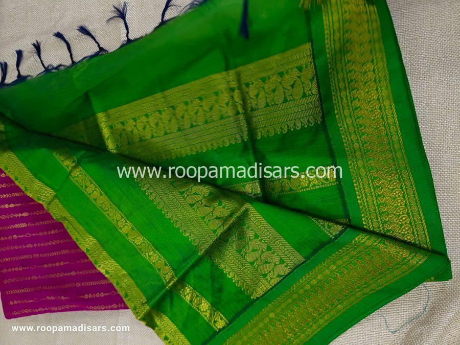 KALYANI SILK READYMADE  -READYMADE MADISAR WITHOUT BLOUSE PIECE - Image 2