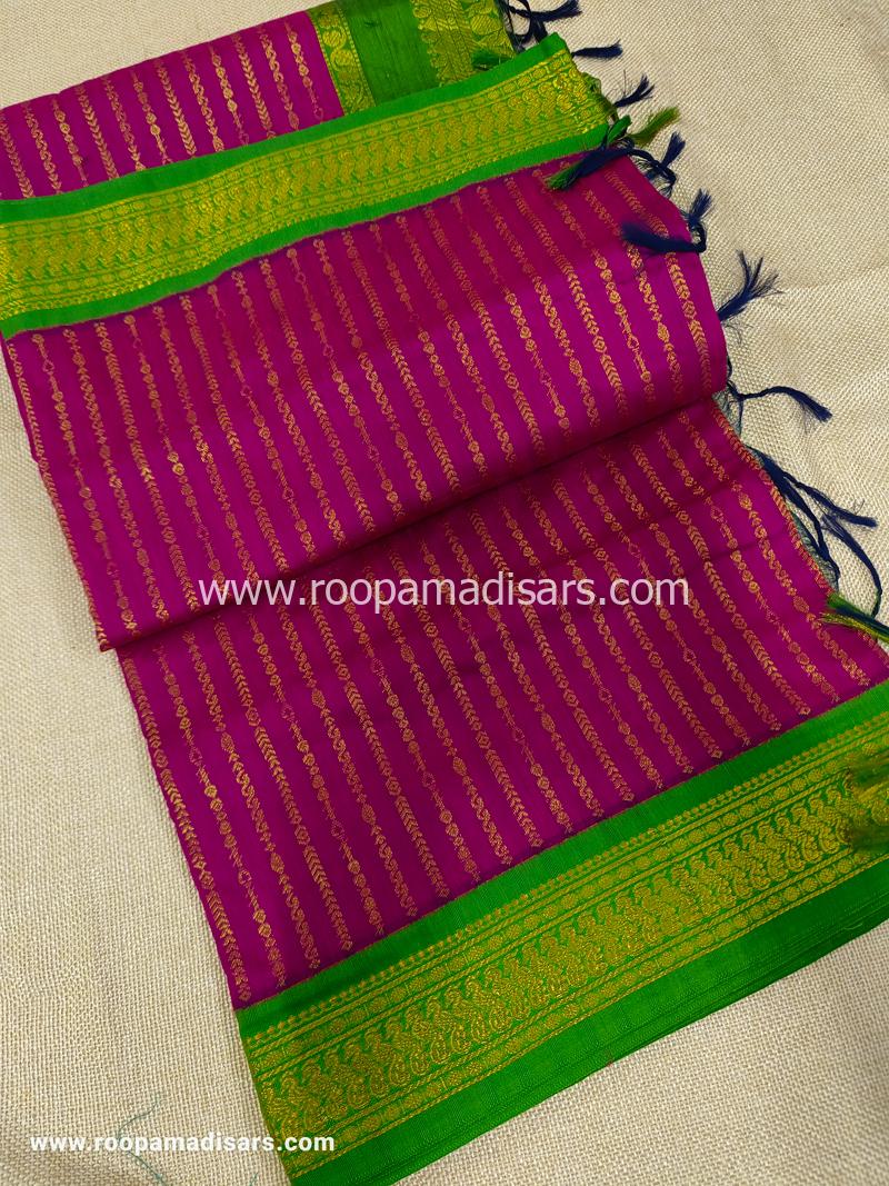 KALYANI SILK READYMADE -READYMADE MADISAR WITHOUT BLOUSE PIECE - Image 3