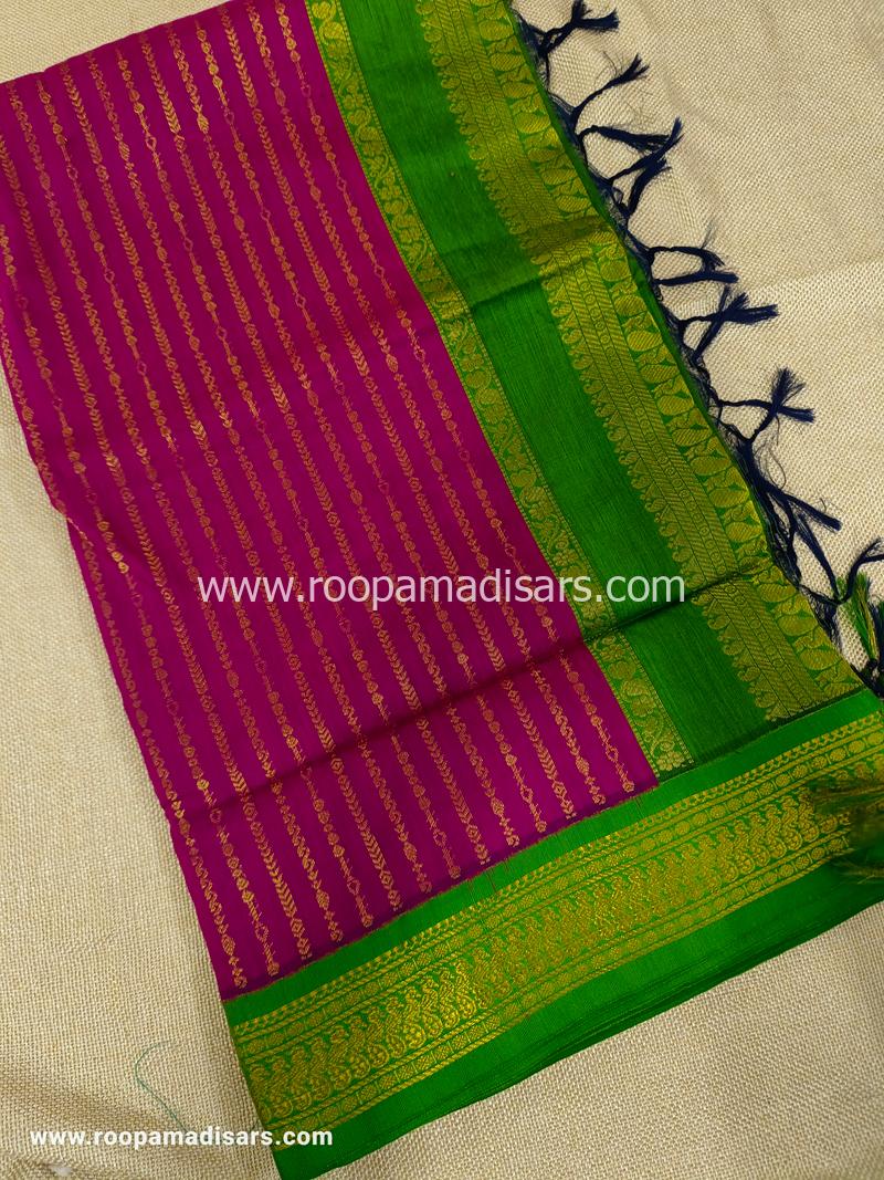 KALYANI SILK READYMADE -READYMADE MADISAR WITHOUT BLOUSE PIECE