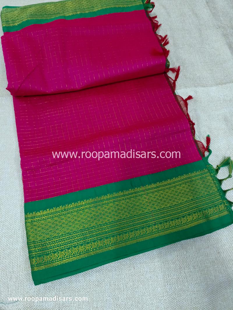 KALYANI SILK READYMADE -READYMADE MADISAR WITHOUT BLOUSE PIECE - Image 3