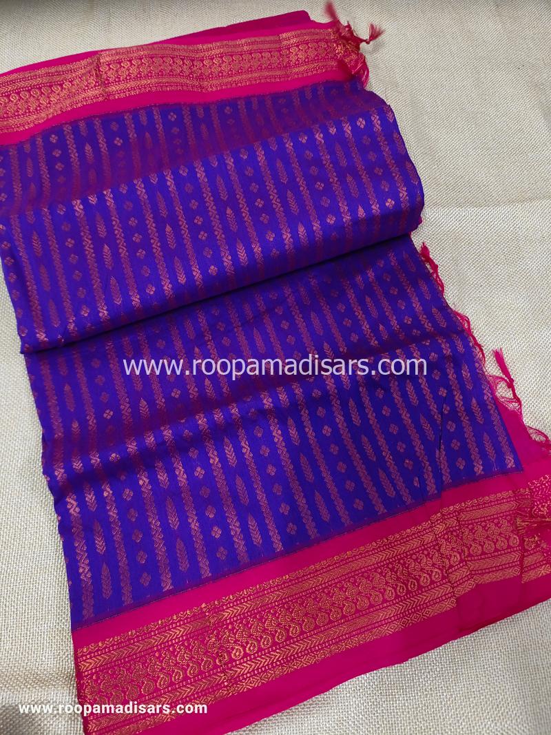 KALYANI SILK READYMADE -READYMADE MADISAR WITHOUT BLOUSE PIECE - Image 3
