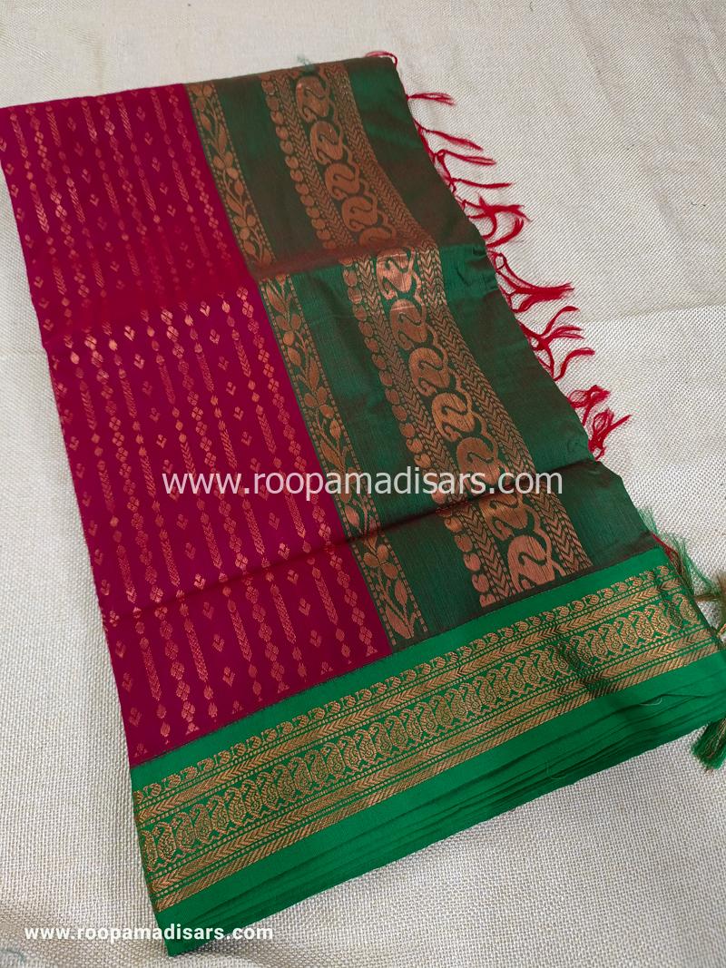 KALYANI SILK READYMADE  -READYMADE MADISAR WITHOUT BLOUSE PIECE