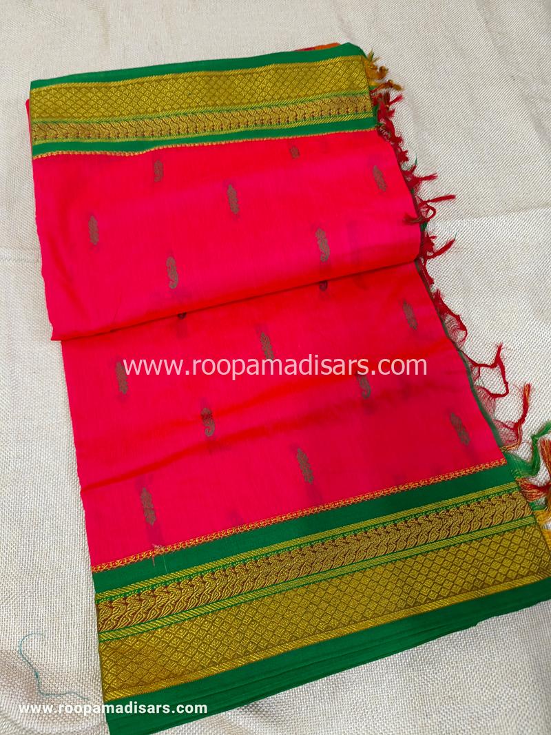KALYANI SILK READYMADE -READYMADE MADISAR WITHOUT BLOUSE PIECE - Image 3
