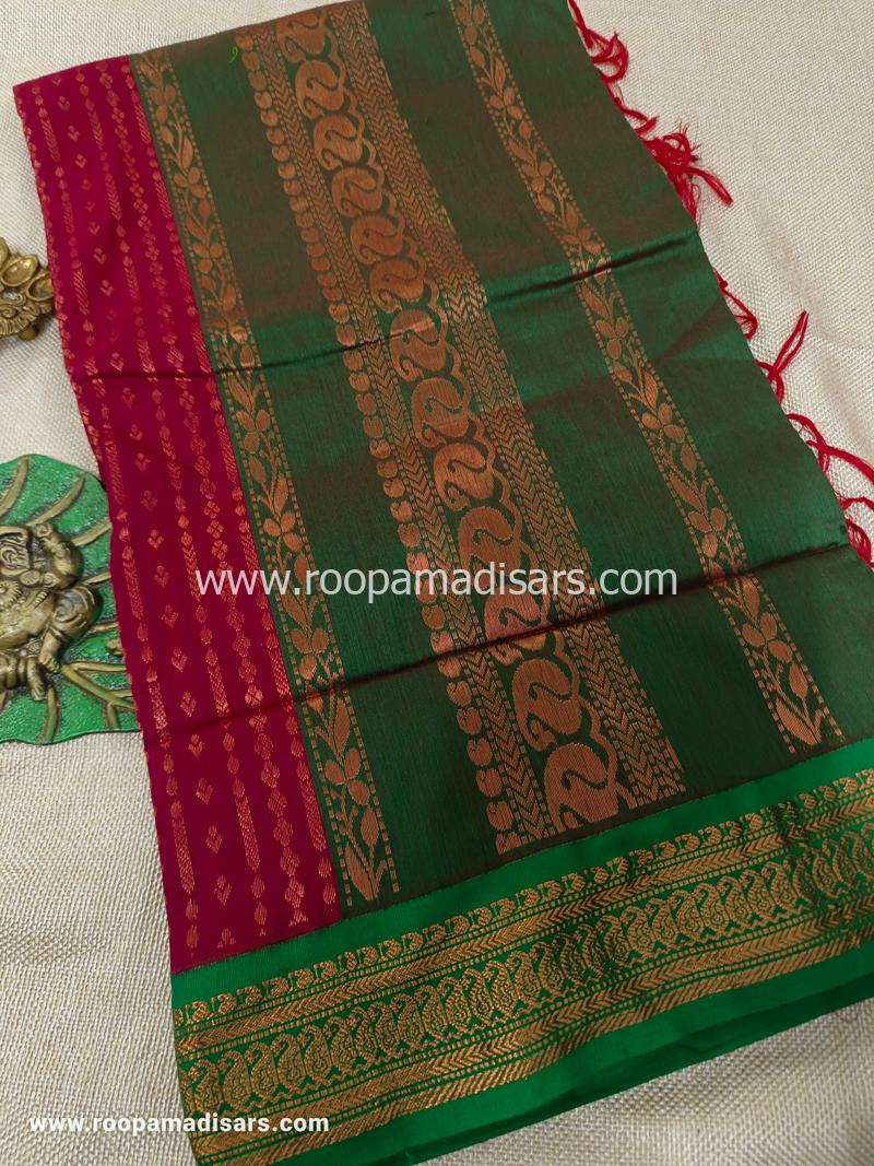 KALYANI SILK READYMADE -READYMADE MADISAR WITHOUT BLOUSE PIECE - Image 2