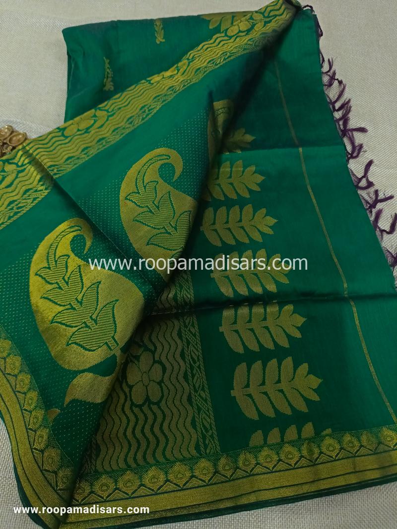 KALYANI SILK READYMADE  -READYMADE MADISAR WITHOUT BLOUSE PIECE - Image 2