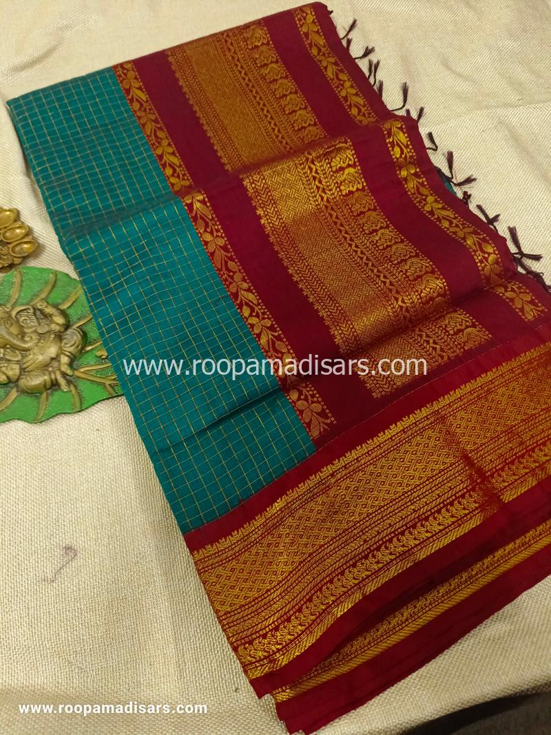 KALYANI SILK READYMADE -READYMADE MADISAR WITHOUT BLOUSE PIECE - Image 2