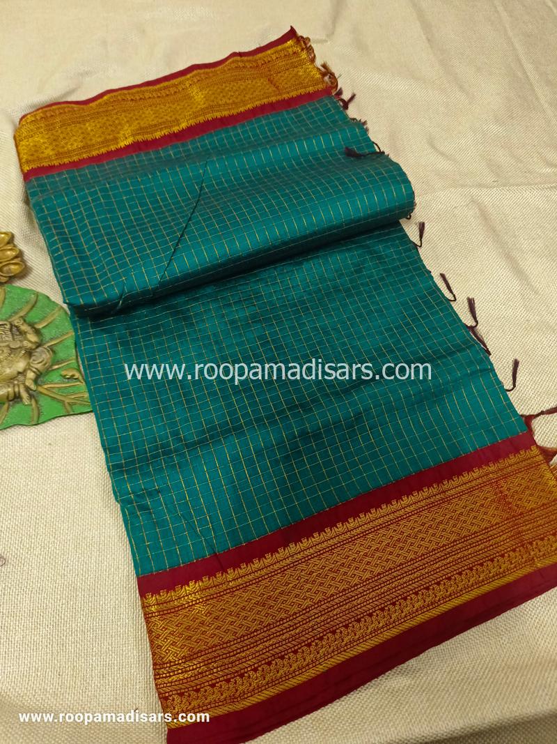 KALYANI SILK READYMADE -READYMADE MADISAR WITHOUT BLOUSE PIECE