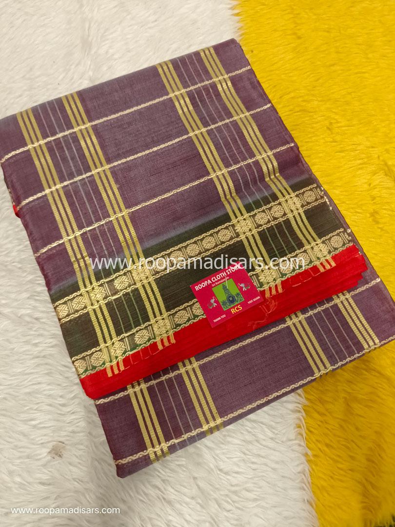 DEVENDRA SAREES -10 YARDS ORIGINAL DEVENDRA MADISAR SAREE WITHOUT BLOUSE PIECE