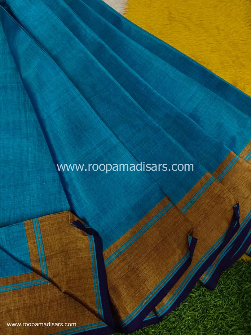 DEVENDRA SAREES -10 YARDS ORIGINAL DEVENDRA MADISAR SAREE WITHOUT BLOUSE PIECE - Image 2