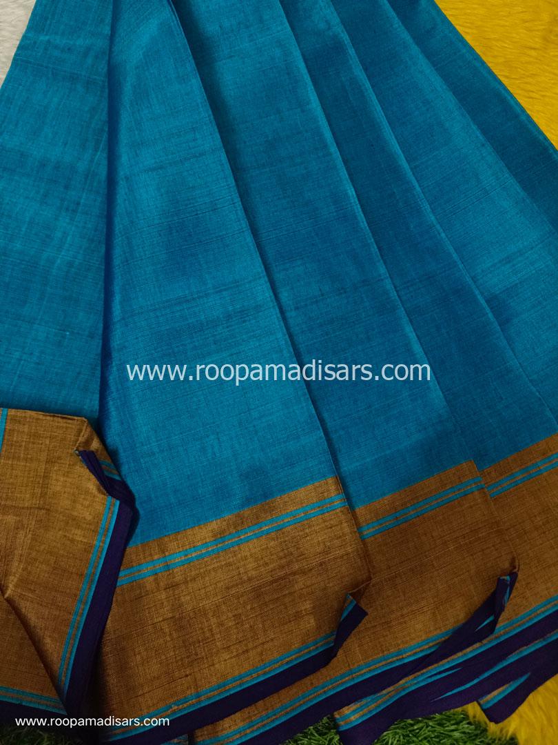 DEVENDRA SAREES -10 YARDS ORIGINAL DEVENDRA MADISAR SAREE WITHOUT BLOUSE PIECE - Image 3