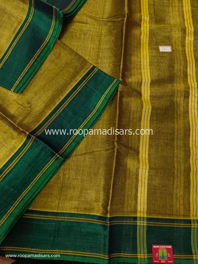 DEVENDRA SAREES -10 YARDS ORIGINAL DEVENDRA MADISAR SAREE WITHOUT BLOUSE PIECE - Image 3