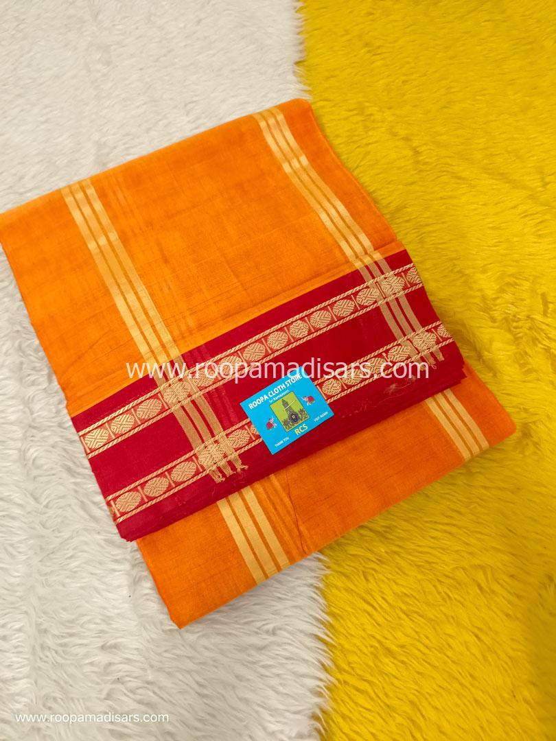 DEVENDRA SAREES -10 YARDS ORIGINAL DEVENDRA MADISAR SAREE WITHOUT BLOUSE PIECE