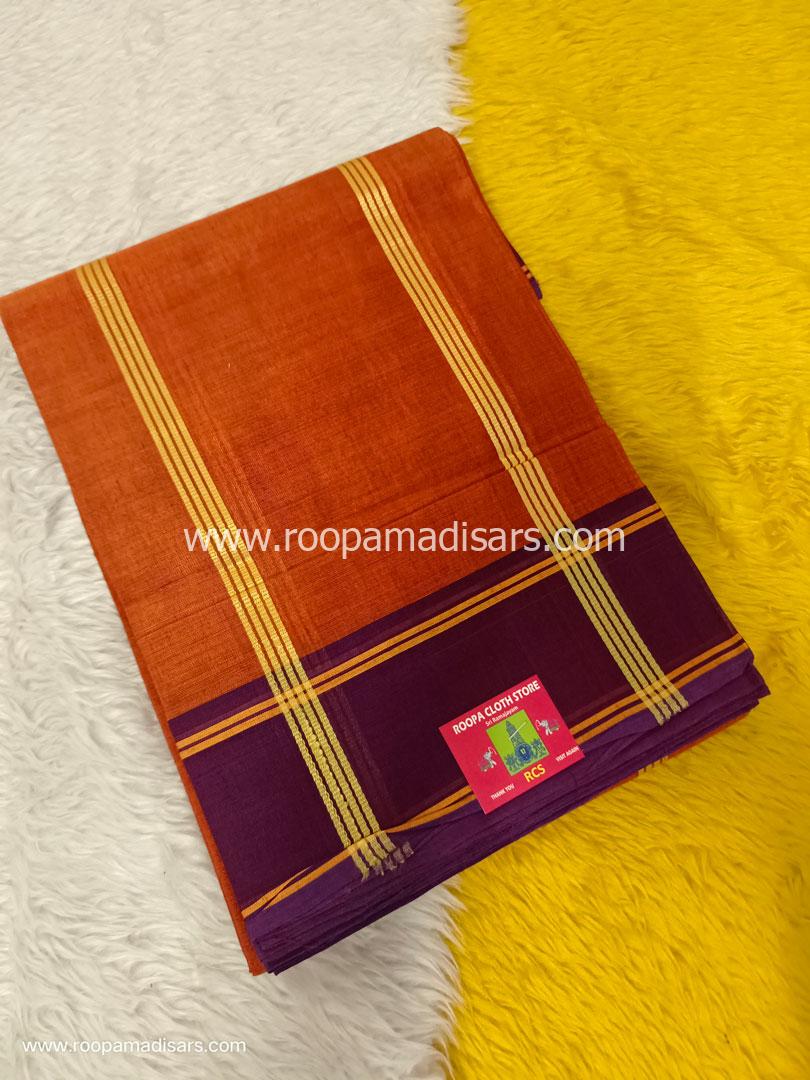 DEVENDRA SAREES -10 YARDS ORIGINAL DEVENDRA MADISAR SAREE WITHOUT BLOUSE PIECE