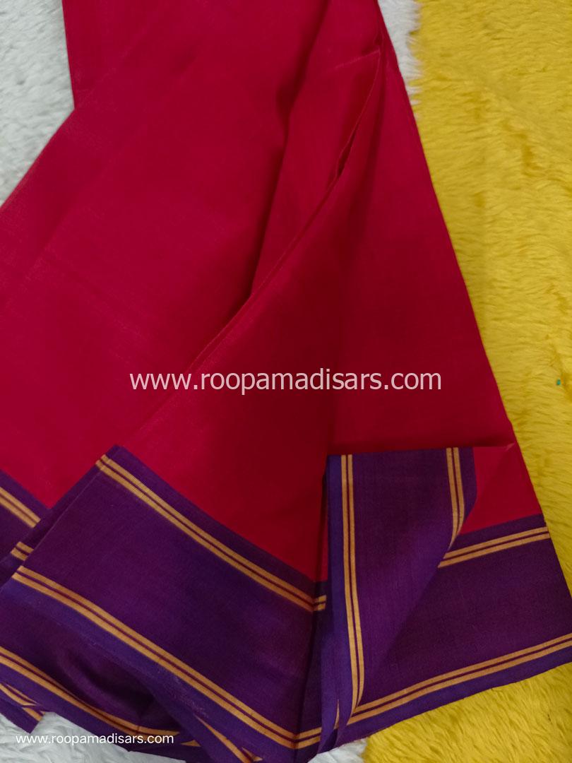 DEVENDRA SAREES -10 YARDS ORIGINAL DEVENDRA MADISAR SAREE WITHOUT BLOUSE PIECE - Image 3