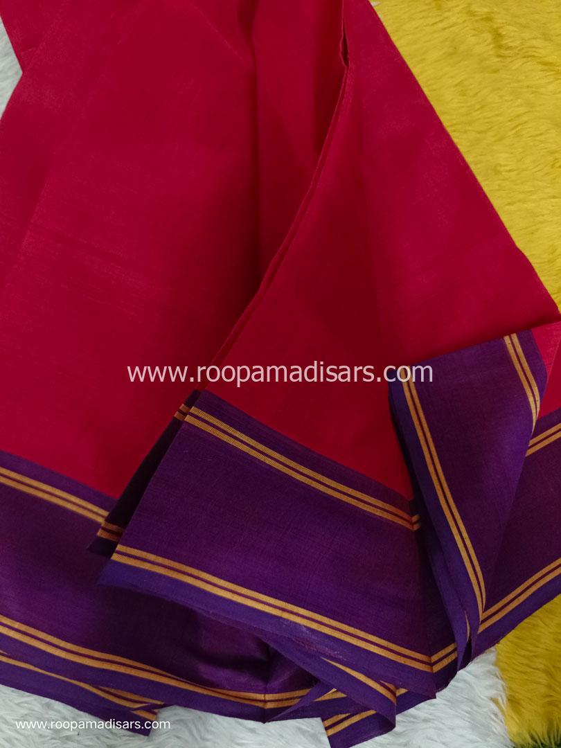 DEVENDRA SAREES -10 YARDS ORIGINAL DEVENDRA MADISAR SAREE WITHOUT BLOUSE PIECE - Image 2