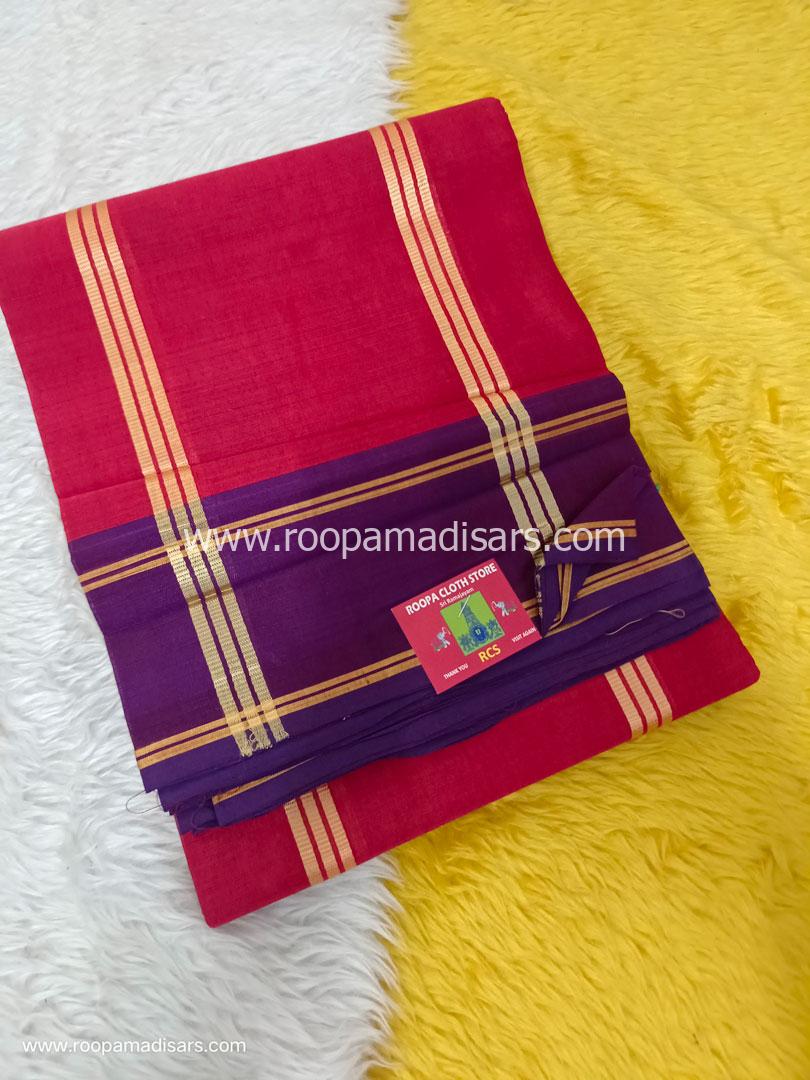 DEVENDRA SAREES -10 YARDS ORIGINAL DEVENDRA MADISAR SAREE WITHOUT BLOUSE PIECE