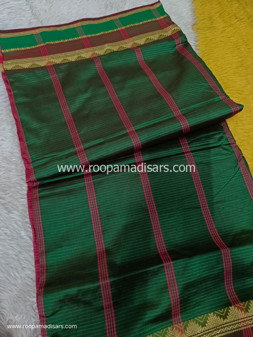 Semi Silk Cotton Madisar -10.5YARDS SEMI SILK COTTON MADISAR WITHOUT BLOUSE PIECE - Image 2