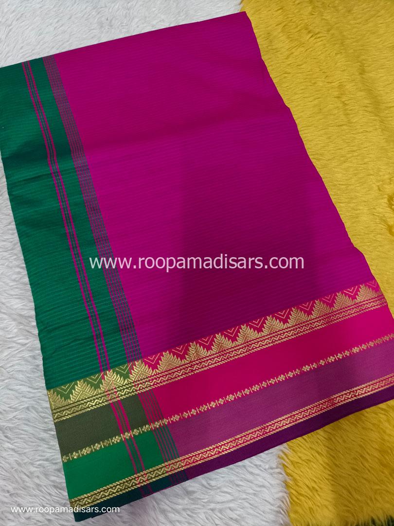 Semi Silk Cotton Madisar -10.5YARDS SEMI SILK COTTON MADISAR WITHOUT BLOUSE PIECE