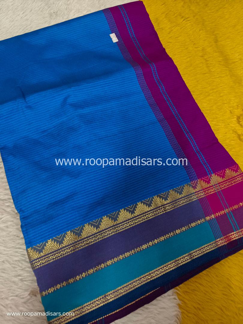 Semi Silk Cotton Madisar -10.5YARDS SEMI SILK COTTON MADISAR WITHOUT BLOUSE PIECE