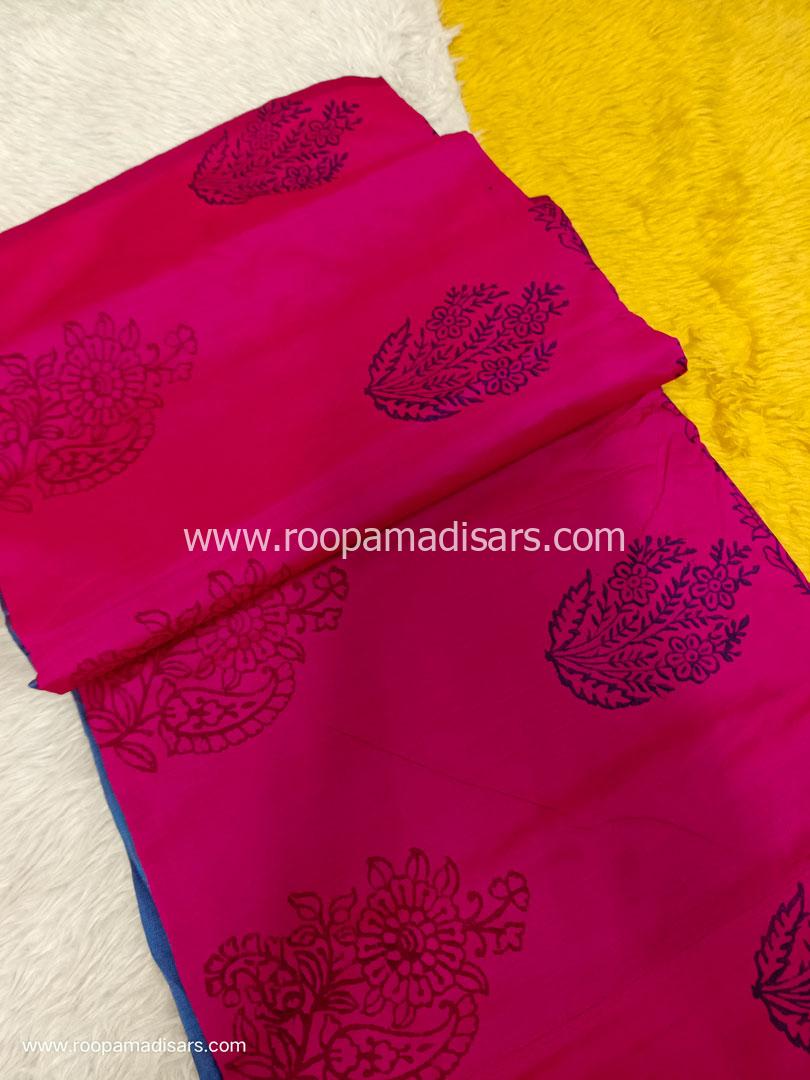 Semi Silk Cotton Madisar -10.5YARDS SEMI SILK COTTON MADISAR WITHOUT BLOUSE PIECE - Image 2