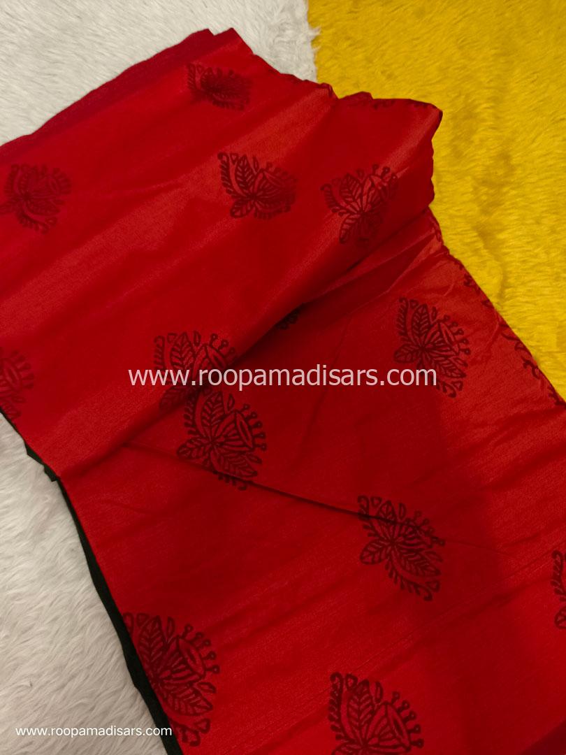 Semi Silk Cotton Madisar -10.5YARDS SEMI SILK COTTON MADISAR WITHOUT BLOUSE PIECE - Image 2