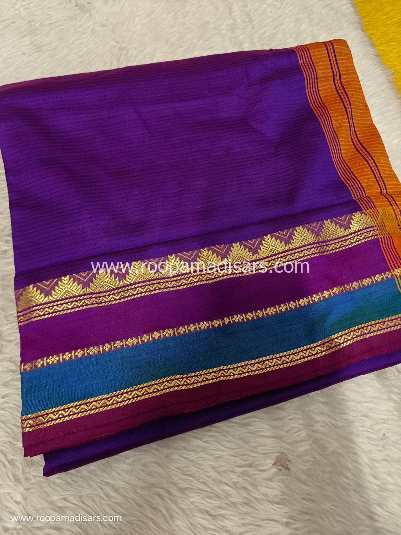 Semi Silk Cotton Madisar -10.5YARDS SEMI SILK COTTON MADISAR WITHOUT BLOUSE PIECE