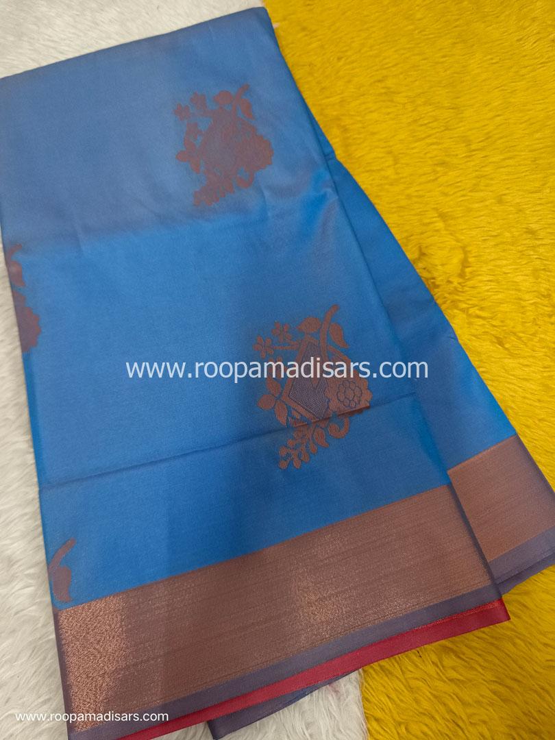 SOFT SILK MADISARS -10YARDS SOFT SILK MADISAR WITHOUT BLOUSE PIECE