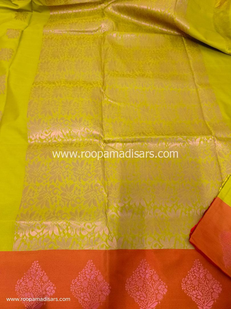 SOFT SILK MADISARS -10YARDS SOFT SILK MADISAR WITHOUT BLOUSE PIECE - Image 2