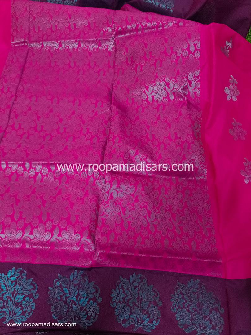 SOFT SILK MADISARS -10YARDS SOFT SILK MADISAR WITHOUT BLOUSE PIECE - Image 2