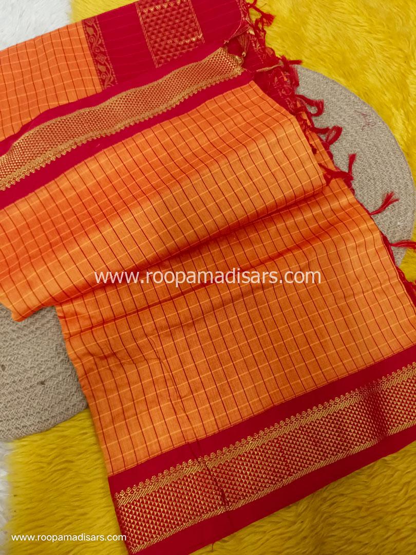 KALYANI SILK READYMADE ரெடிமேட் மடிசார் -READYMADE MADISAR WITHOUT BLOUSE PIECE