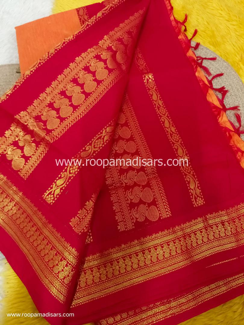 KALYANI SILK READYMADE ரெடிமேட் மடிசார்-READYMADE MADISAR WITHOUT BLOUSE PIECE - Image 2