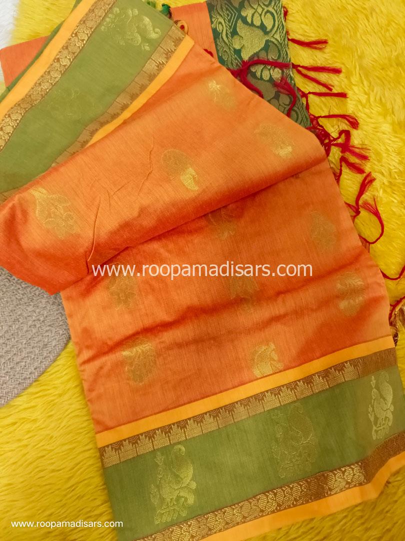 KALYANI SILK READYMADE ரெடிமேட் மடிசார்-READYMADE MADISAR WITHOUT BLOUSE PIECE